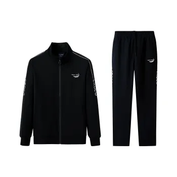 CrocoSport Casual Sportswear Unisex Black