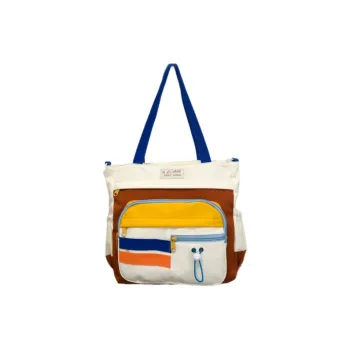 OTA Polyester Composite Fabric Crossbody Bag, Shoulder Bag Tote Women's Multicolor