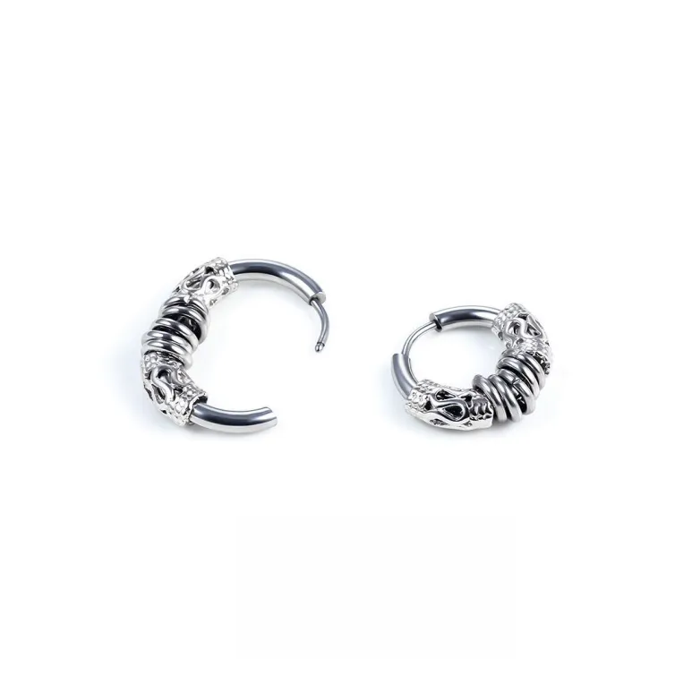 Mr. Shang 925 Sterling Silver Earrings Unisex-2