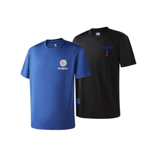 NBA Los Angeles Clippers Harden T Shirt Unisex 2 Pack Speedboat Team+Harden 2 Pack