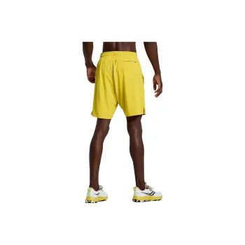 Saucony Outpace Casual Shorts Men Yellow