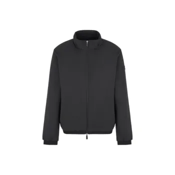 EMPORIO ARMANI EA7 FW24 Puffer Jacket Men's Black