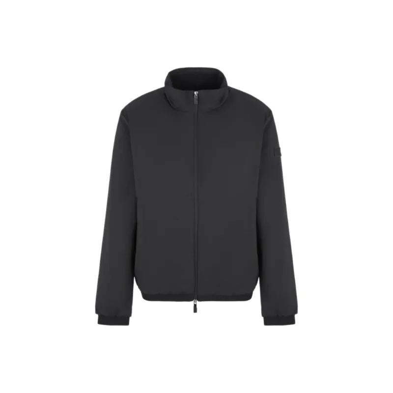 EMPORIO ARMANI EA7 FW24 Puffer Jacket Men's Black-0