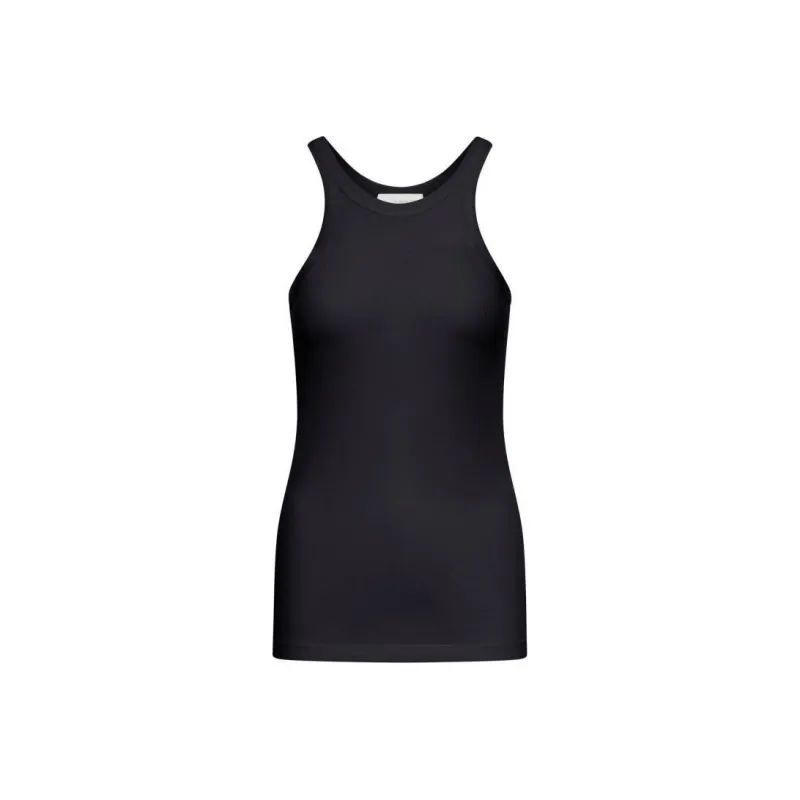 SportMax Ribbed Sleeveless Top-0