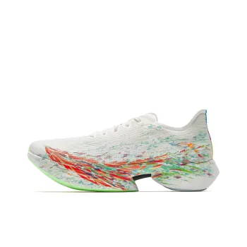 Anta C10 Pro Anti Slip Wear Resistant Mid Top Racing Marathon Running Shoes Men's White
