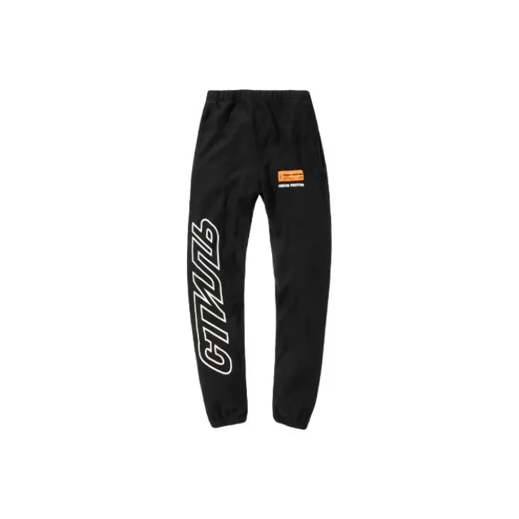 HERON PRESTON Graphic Lettering Sweatpants-0
