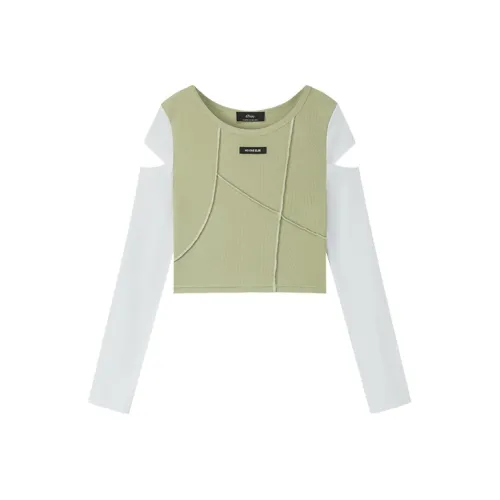CHUU Straight Long Sleeved T Shirt Women's