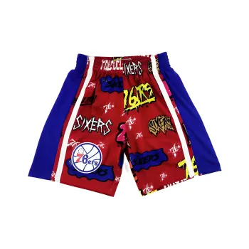 Mitchell & Ness Basketball Shorts Unisex Red