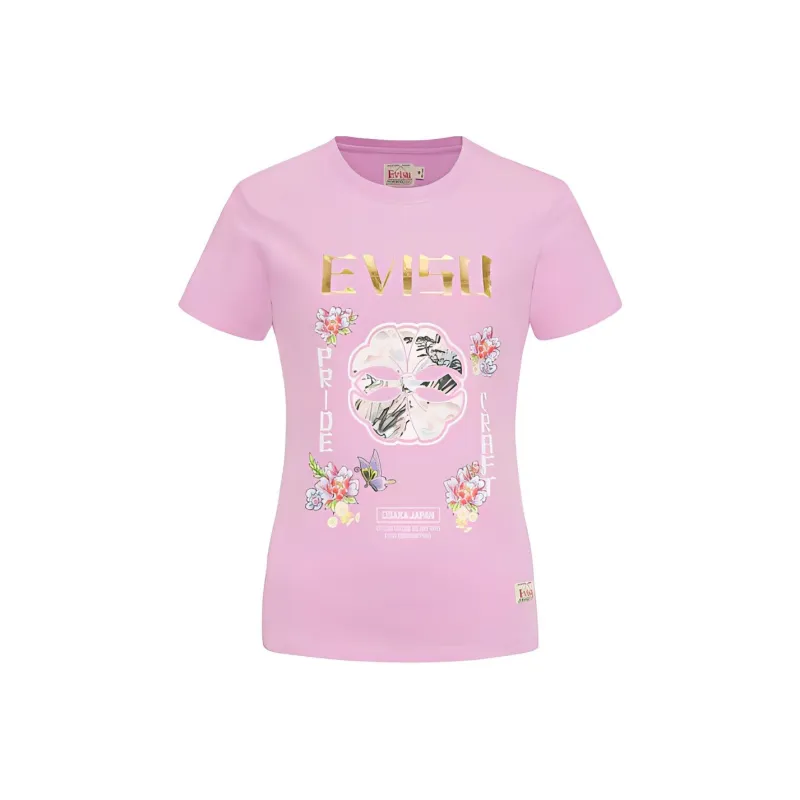EVISU SS20 T Shirt Women's Purple-0