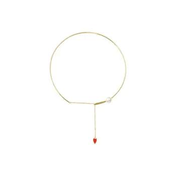 FROMLOVER 925 Sterling Silver Necklaces Women's