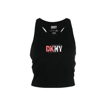 DKNY Tank Tops Women's Black