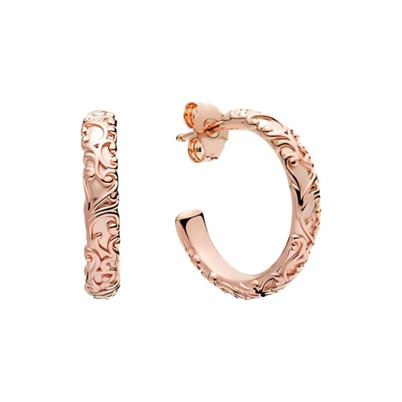 Pandora Earrings Women's Rose Gold-0