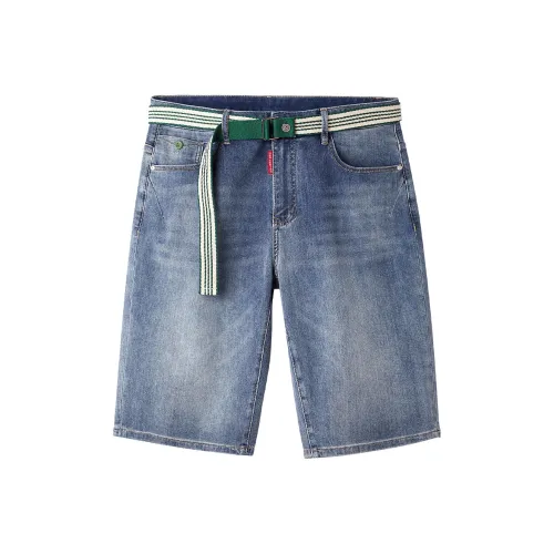 HLA Denim Shorts Men Denim Blue Transition Color Medium 10