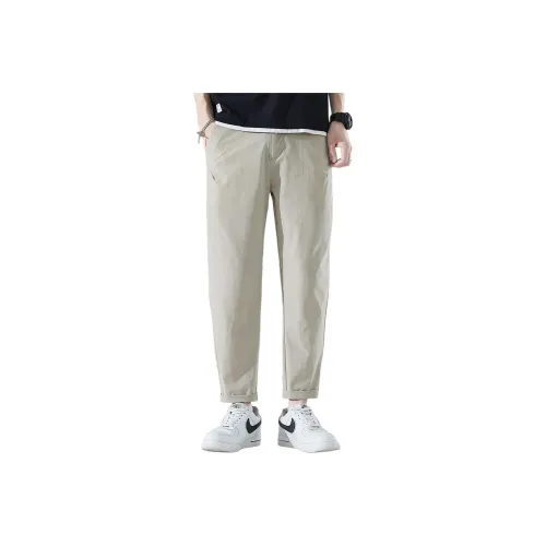 Tonlion Casual Pants Men's Khaki