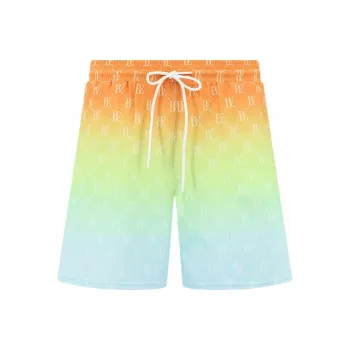BALNEAIRE Beach Shorts Men's Fresh Orange Yellow Blue