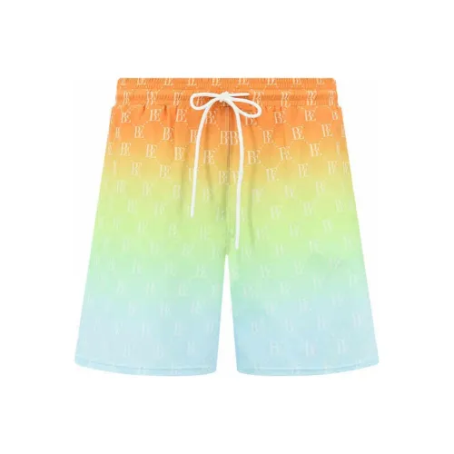 BALNEAIRE Beach Shorts Men's Fresh Orange Yellow Blue