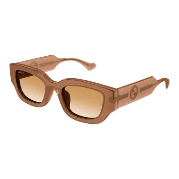GUCCI Rectangle Frame Sunglasses
