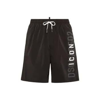 DSQUARED 2 Icon print Swim Shorts