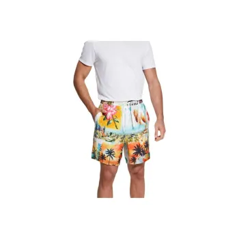 GUESS Casual Shorts Men's Yellow