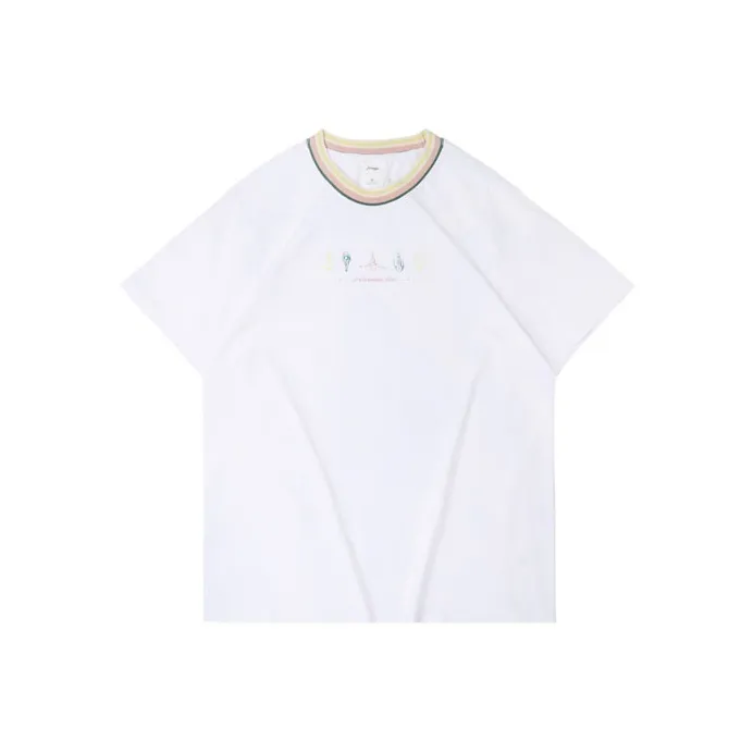 LINING Sports Fashion Collection T Shirts Women's White-0