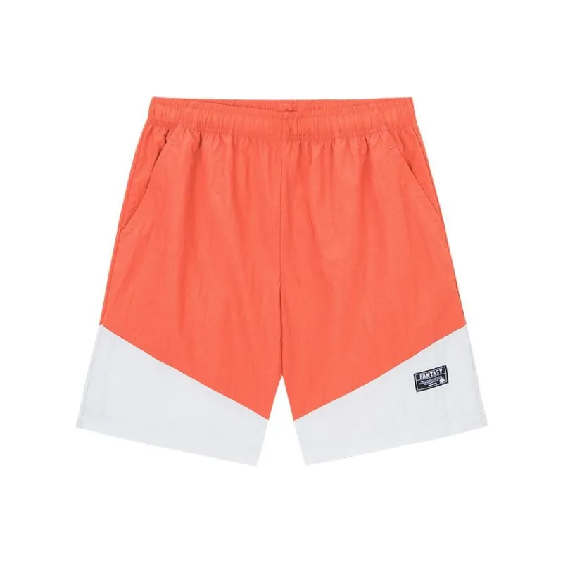 Anta Life Collection Sports Life Collection Casual Shorts Men's Crimson/Microchip Gray-0