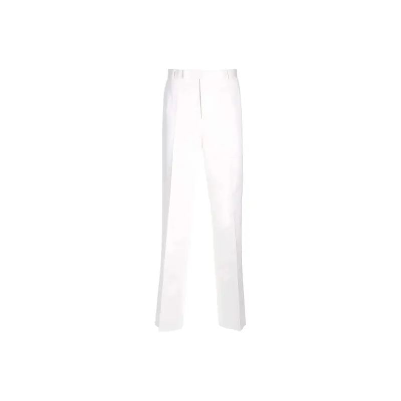 THOM BROWNE Low Rise Straight Leg Trousers-0