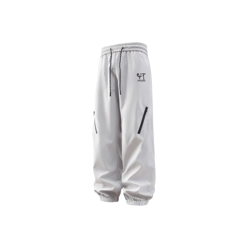 Vitocano Casual Pants Unisex Black-5