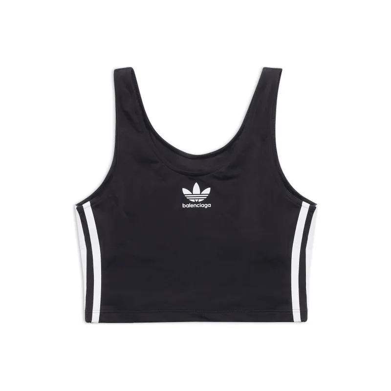Balenciaga X Adidas Swim Tank Top Black-0