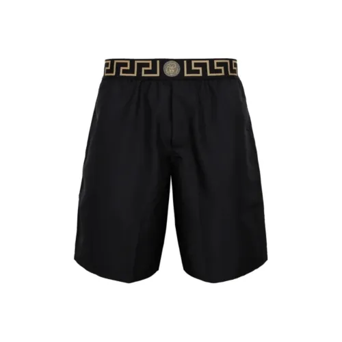 VERSACE Greca Printed Waistband Swim Shorts