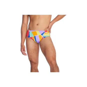 Speedo Pride Printed One Brief Swimming Shorts Men's Cobalt Blue