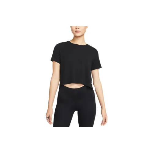 Nike Crop Tops Women's Black