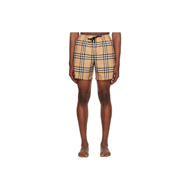 Burberry Swimming Shorts Men's Orange-0