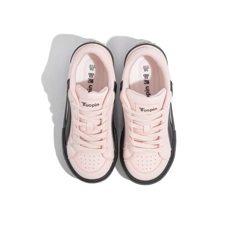 TUOPIN Pie Shoes Anti Slip And Wear Resistant Height Increasing Low Top Skateboard Shoes Women's-12