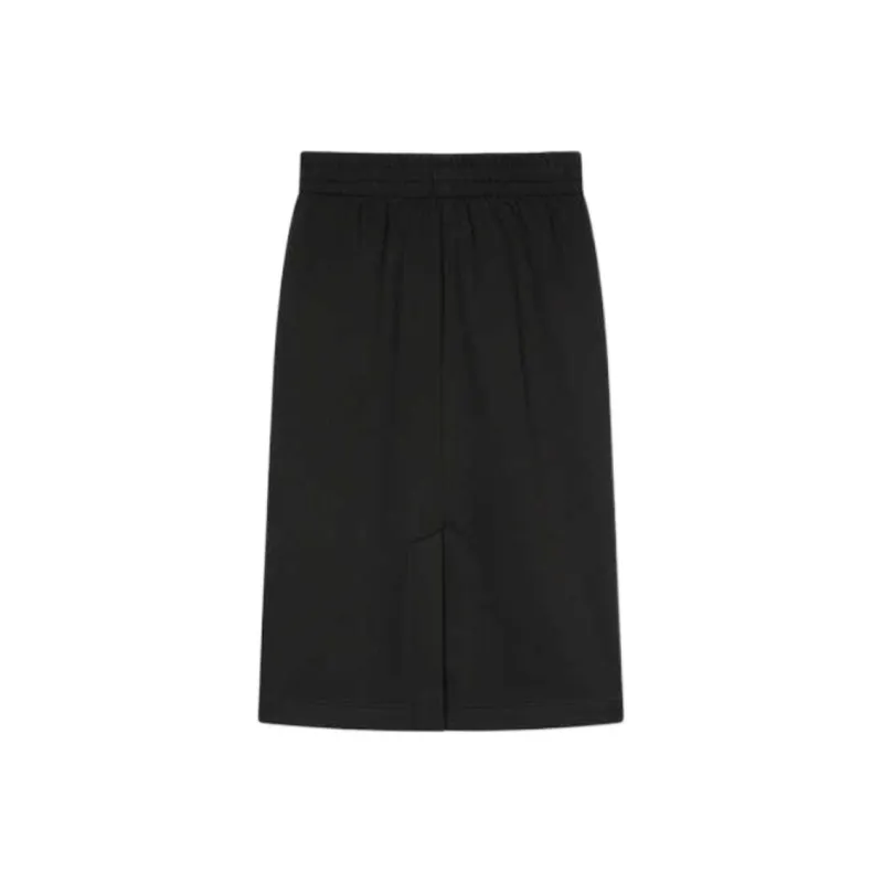 KENZO SS25 Casual Long Skirt Women's Black-1