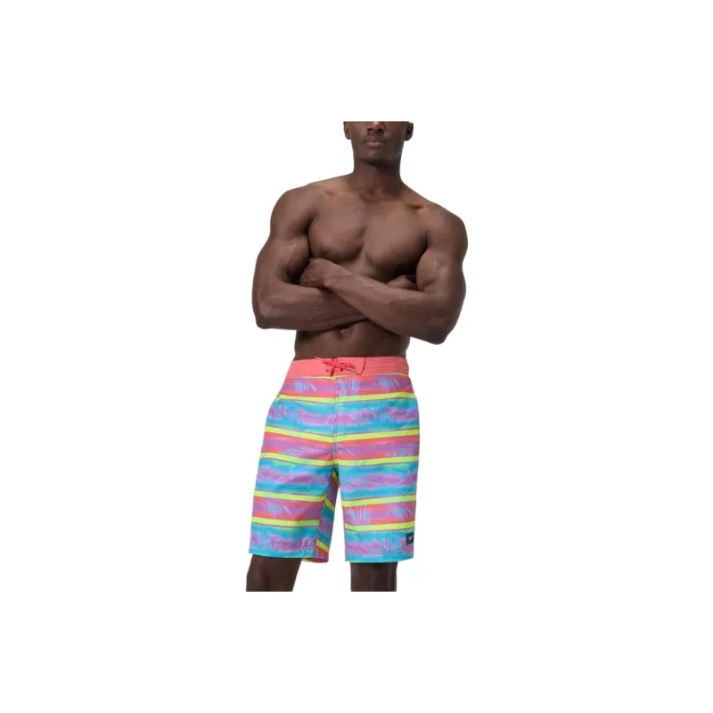 Speedo Beach Shorts Men's Orange Pink-0
