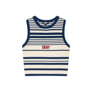 DKNY Tank Tops Women's Blue