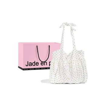 Jade En Plus Canvas Shoulder Bag Regular Women's Multicolor
