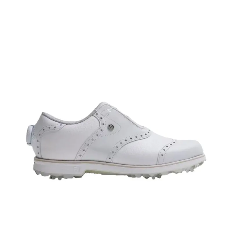 FOOTJOY Anti Slip Wear Resistant Low Top Golf Shoes Women's White-1