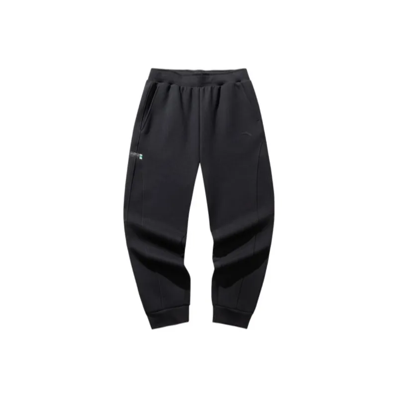 Anta Life Collection Casual Pants Men's Basic Black-0