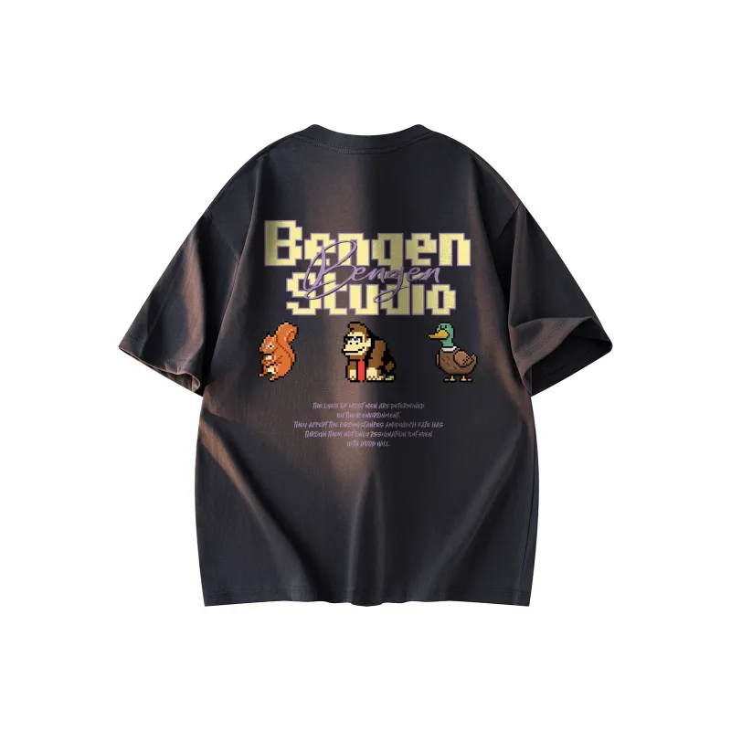 BENGEN T Shirts Unisex-10
