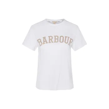 BARBOUR T-Shirt Women's Classic White