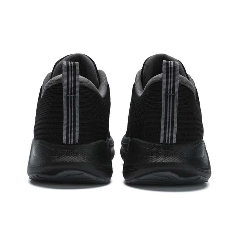 FILA Cheetah 2 Shock Absorbers Low Top Running Shoes Men's Steed Black-3