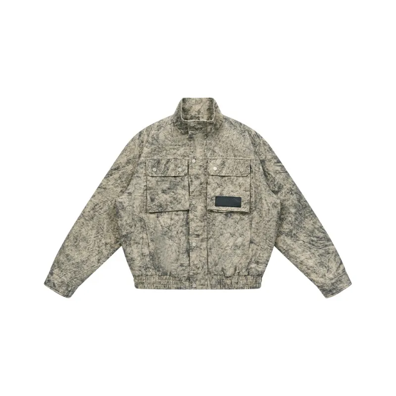 EMPTY REFERENCE Puffer Jacket Coat Unisex Coffee-0