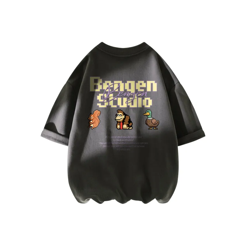 BENGEN T Shirts Unisex-5