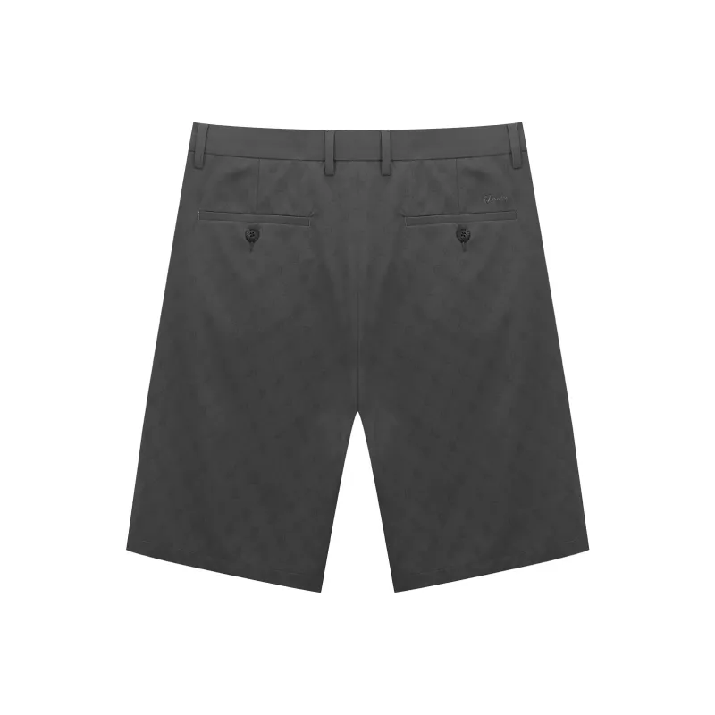 Dance With Wolves Casual Shorts Men's Dark Gray-1