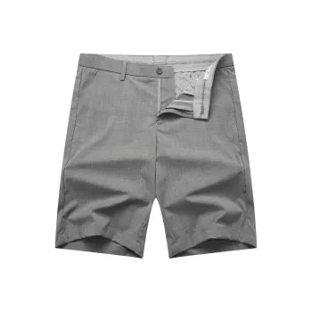 Dance With Wolves Casual Shorts Men's Light Gray
