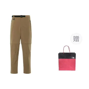 THE NORTH FACE Casual Pants Men's Light Brown+Shopping Bag