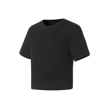 LINING Fitness Series Crop Tops Women's Black