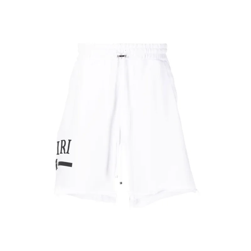 AMIRI Sports Shorts Men White-0