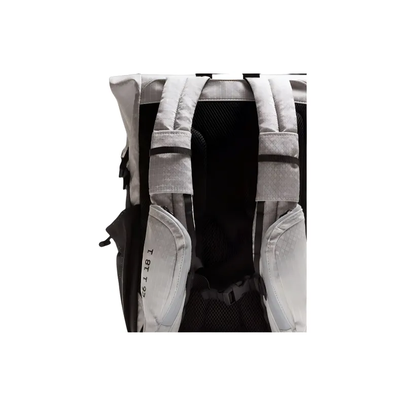 ZARA Polyamide Backpack Men's Silver-3